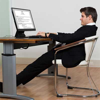 Bad posture can cause all kind of pain