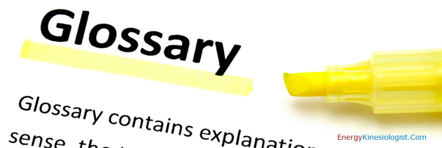 kinesiology glossary